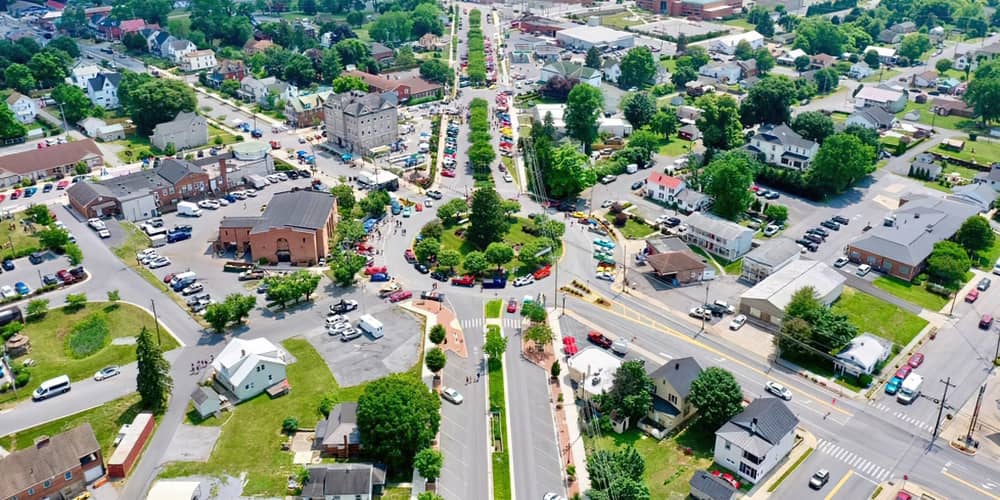 charles town wv aerial view