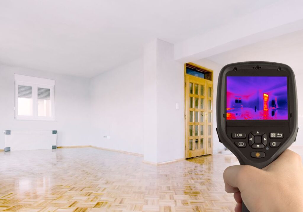 thermal image dash home inspection